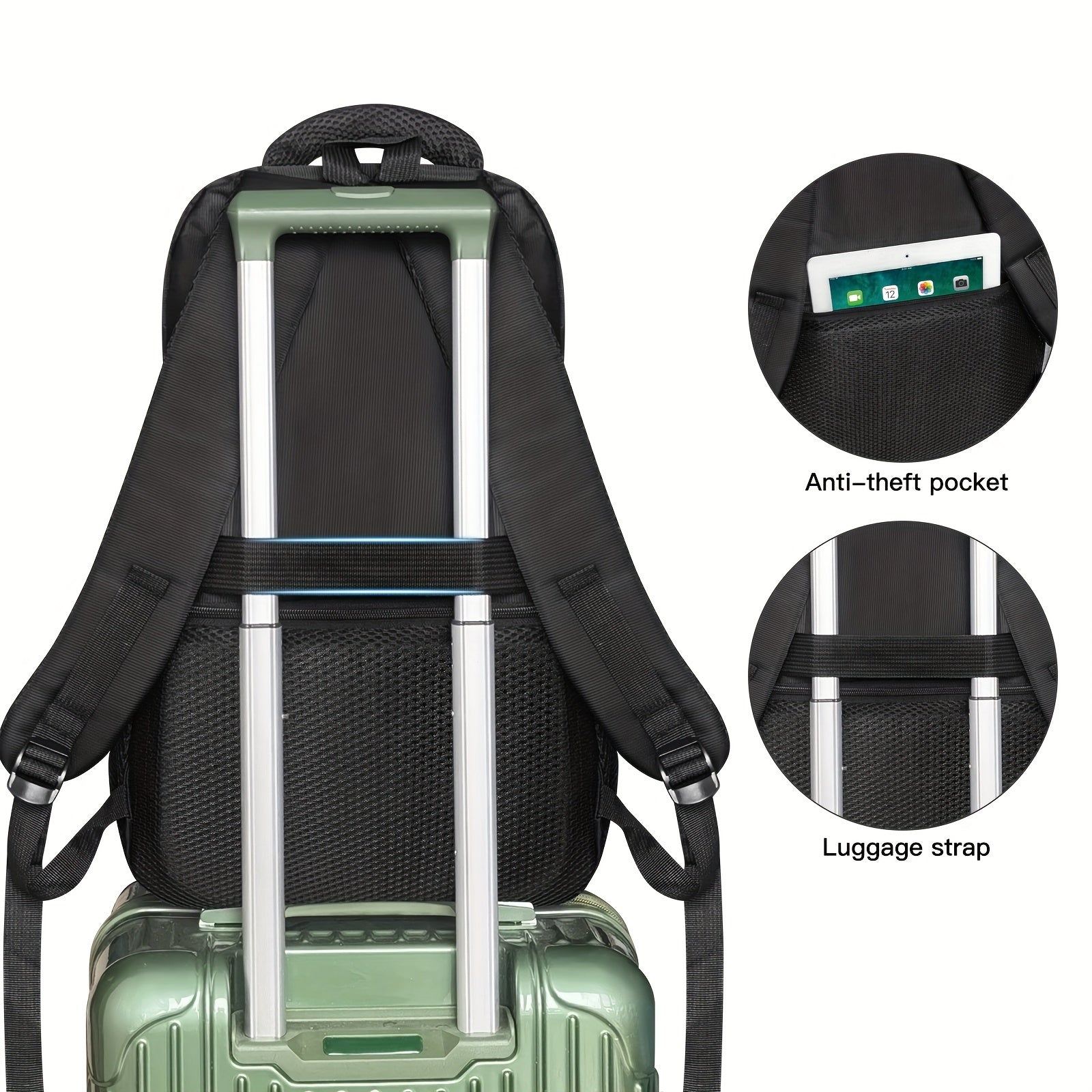 Durable Laptop Backpack for Business & Travel