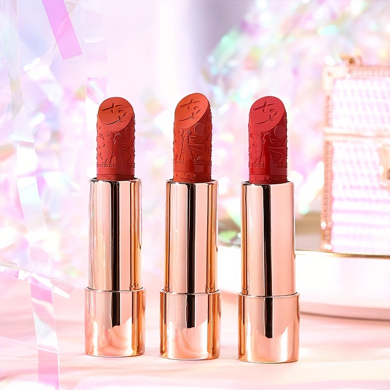 Starlight Bright Velvet Lipstick Set with Chain Bag