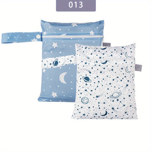 Elinfant 2pcs Set Waterproof Diaper Bag For Baby