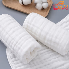 6 Pack Muslin Burp Cloths Baby Burp Clothes Burp Rags For Boy Girls Muslin Bibs