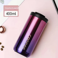 400ml 550ml Stainless Steel Coffee Cup 13.53oz 18.6oz