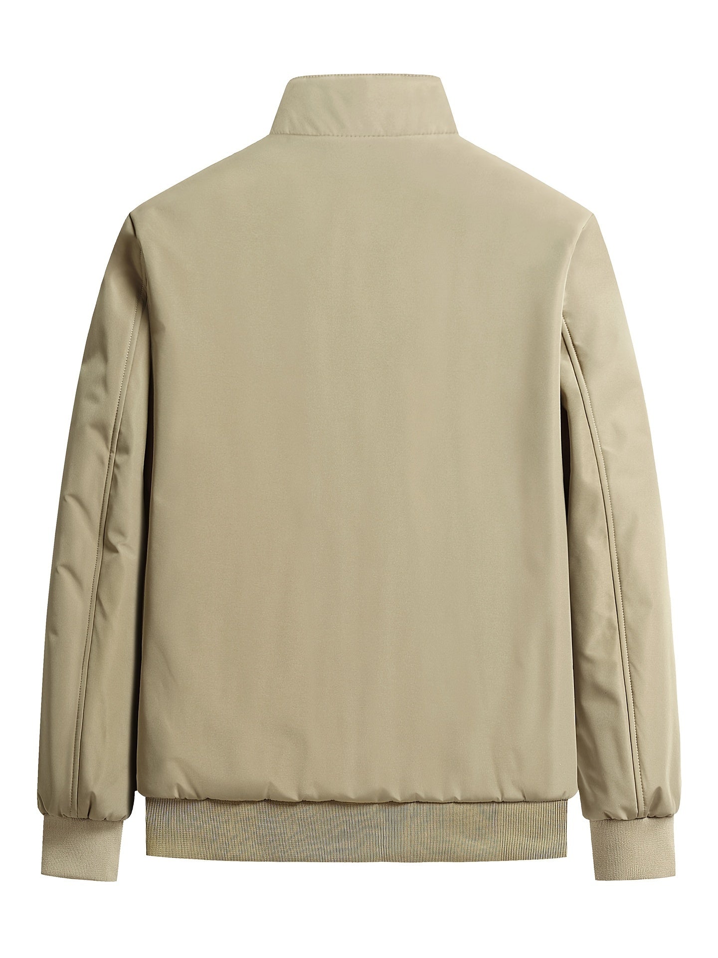 Men's Padded Stand Collar Jacket Windproof Outwear