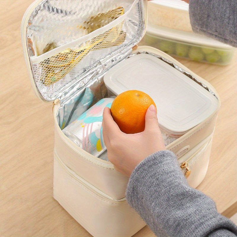Thickened Aluminum Foil Lunch Bag for Office Workers