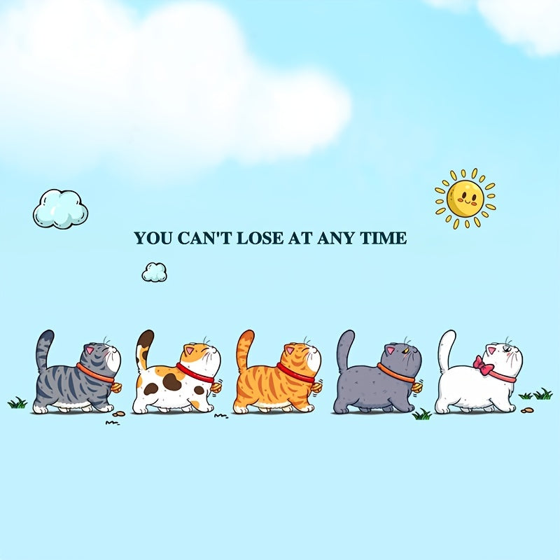 Cartoon Cat Stickers - Cars Motorcycles Water Bottles & More