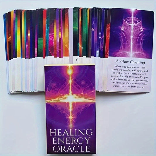 54 Cards Oracle Deck: Unlock Inner Wisdom w/ Healing Energy Fortune Telling Game