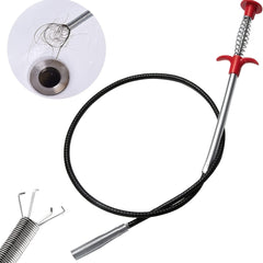 Toilet Dredging Tool 4 Claws Sewer Pipe Dredger Clogged Clamps