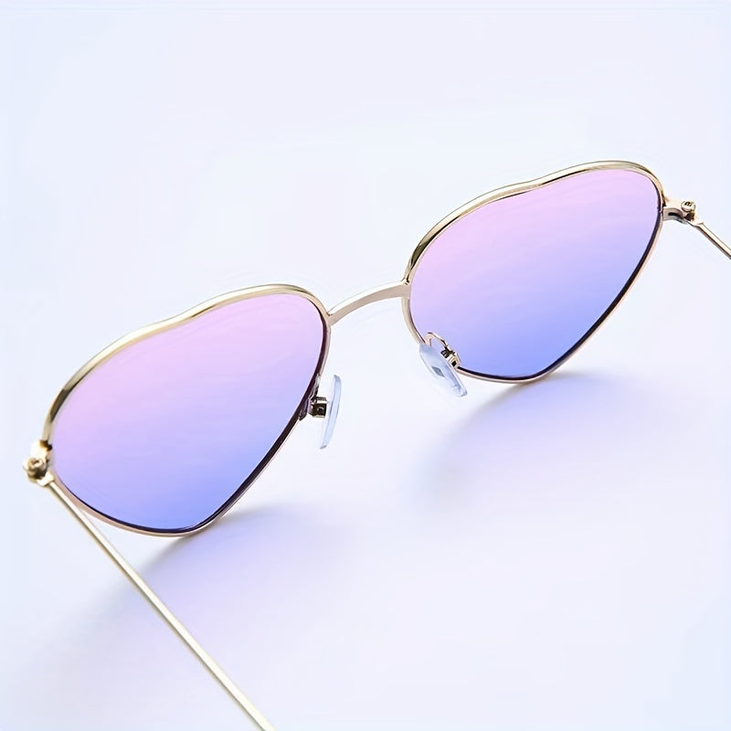 Children's Love Gradient Sunglasses for Boys and Girls