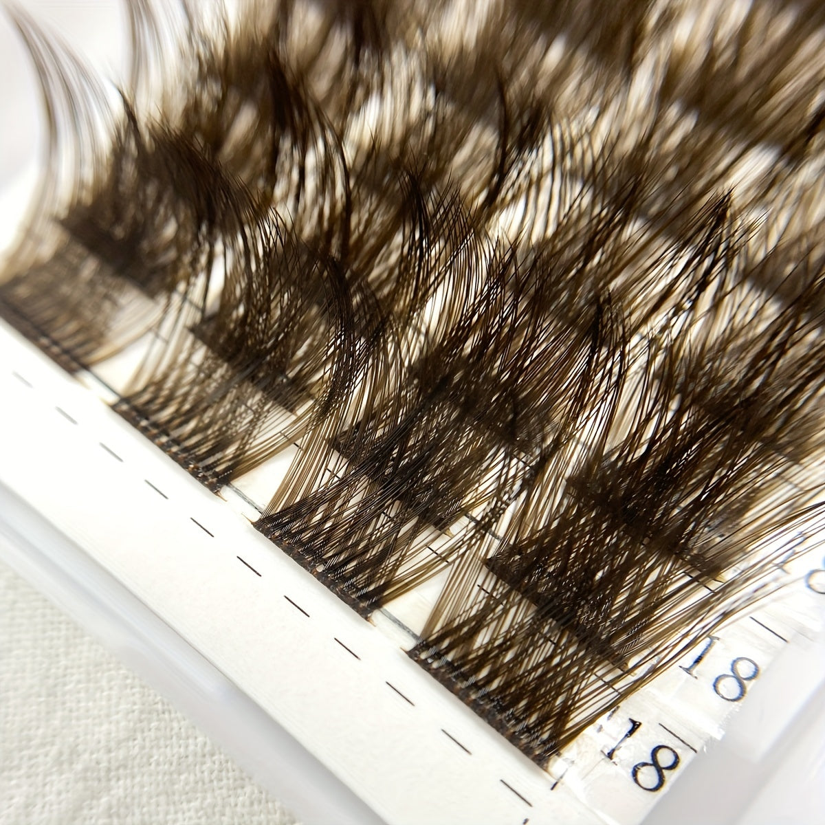 Brown 14 16 18 Lash Clusters DIY Eyelash Extensions D Curl