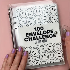 100 Envelopes Saving Challenge Binder Money Saving Kit
