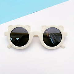 Cartoon Bear Round Sunglasses UV Protection Kids Accessories