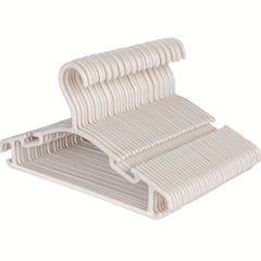 9pcs Khaki Hangers for Infants and Toddlers Newborn Clothes Hanging Racks