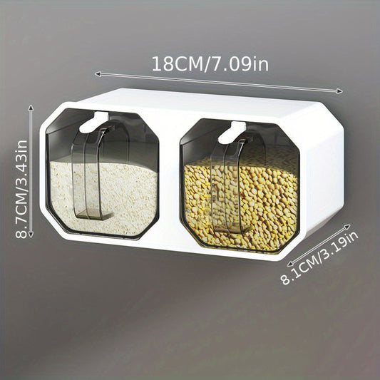 Wall mounted Seasoning Box Kitchen Storage Container
