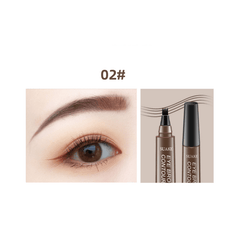 Root Clear 4 Split Eyebrow Pencil Long-lasting Waterproof Sweatproof