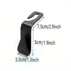 Cute Cartoon Bear Car Seat Hook, Silicone Material