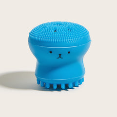 Silicone Exfoliating Face Brush Pore Minimizing Massage Soft Bristles