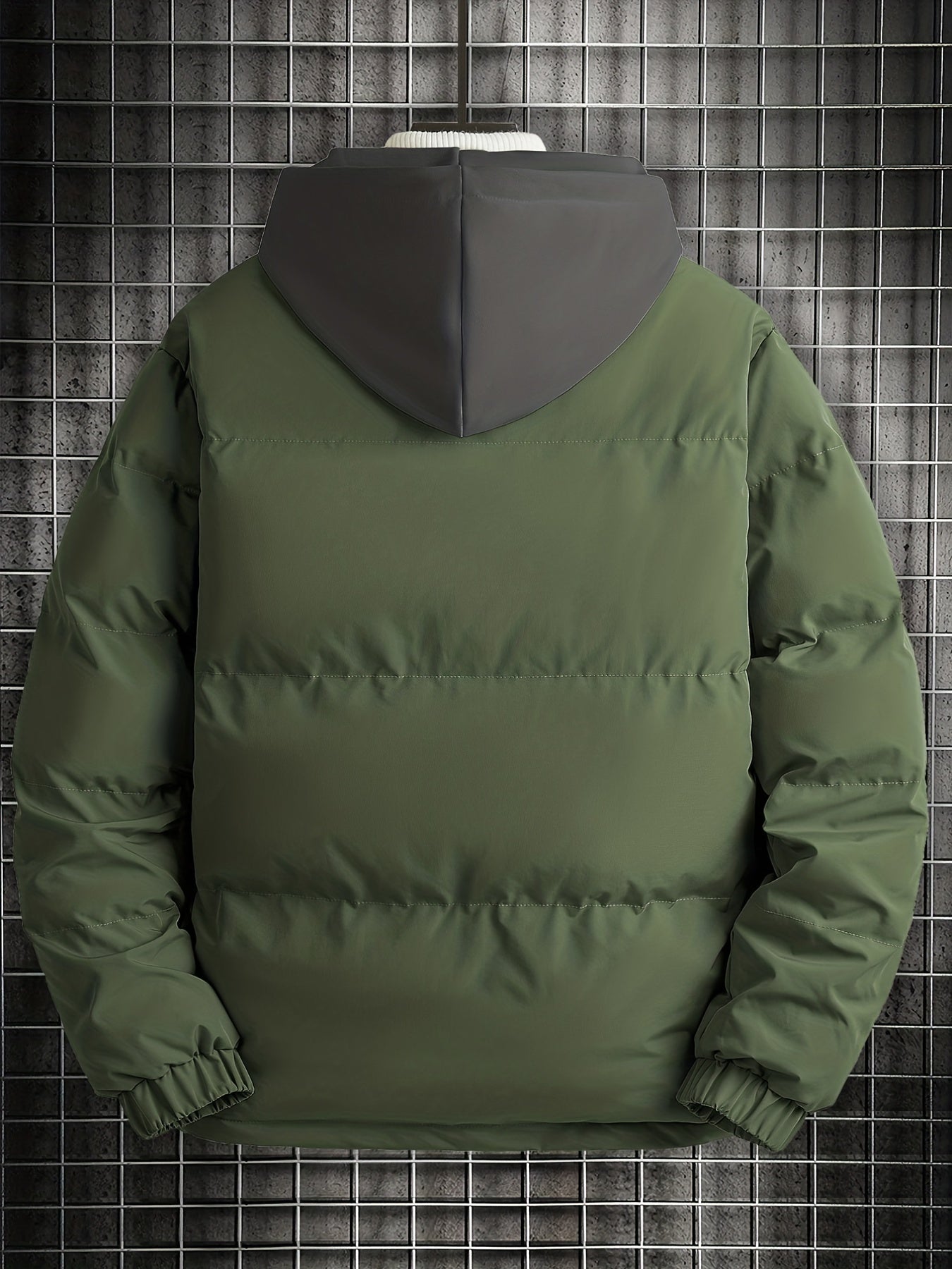 Men's Classic Hooded Jacket for Fall Winter