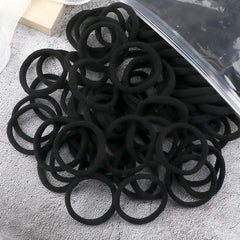 50pcs Solid Hairbands Elastic Hairbands Hair Accessories Bulk Hair Ties