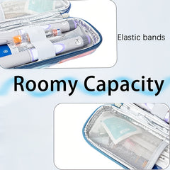 Insulin Cooler Travel Case with 2 Gel Ice Pack