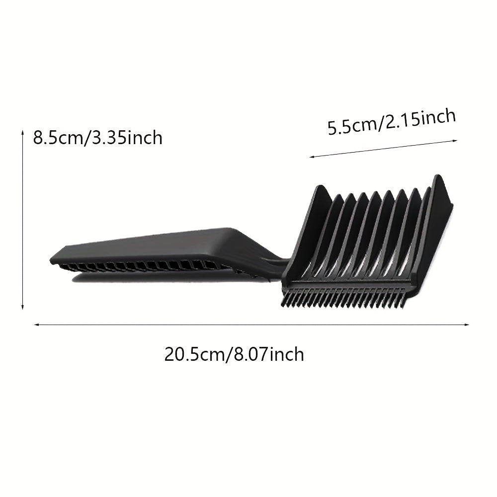 Professional Haircut Kit for Men Barber Fade Combs Set With Scis