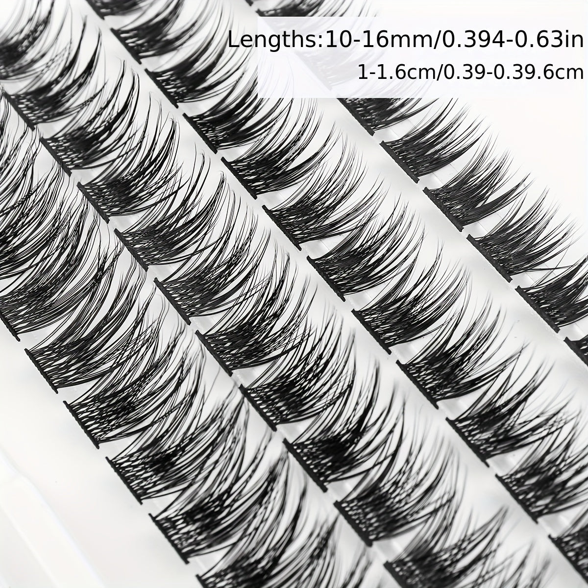 C Curling Lash Clusters 48 Pcs 10-16mm Mix Length