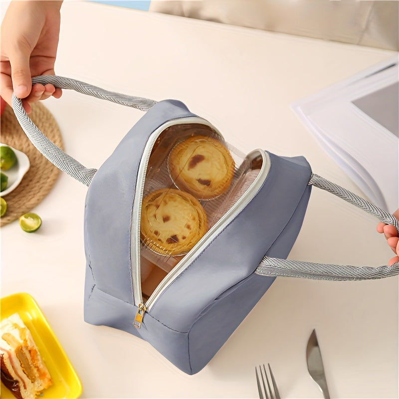 Student Lunch Bag Aluminum Foil Insulation Waterproof Oxford Cloth