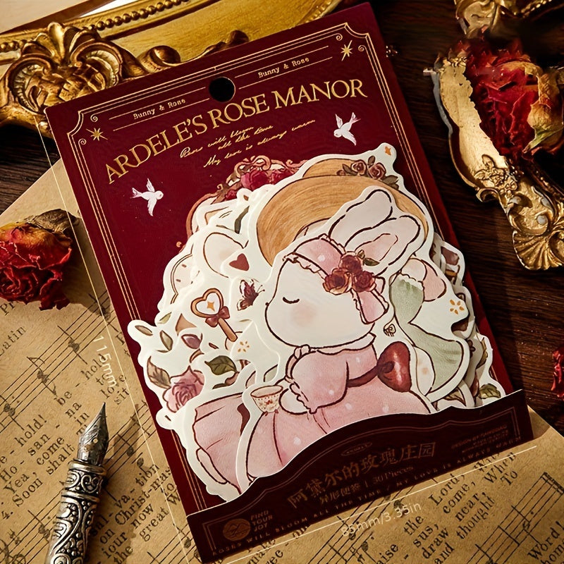 30pcs Special shaped Note Book Writable Note Paper Journal Material Notepad