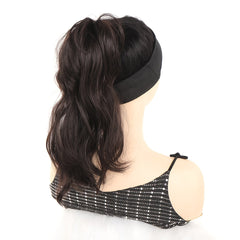 Long Curly Wavy Clip In Ponytail Extensions
