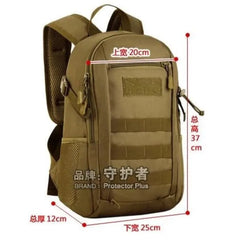 12L Mini Outdoor Travel Sports Backpack Tactical Bag Camping Hiking Rucksack