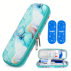 Fantasy-themed Insulin Cooler Travel Case with Ice Packs