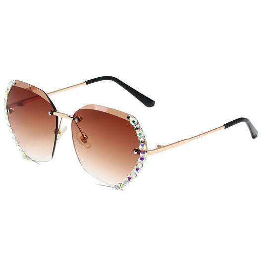 Women's Rimless Zicron Sunglasses