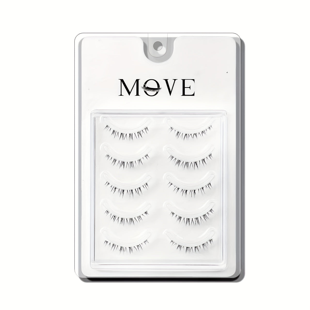 Manga Crossed Lower Eyelashes Natural Look Simulated Ultra Slender Stems