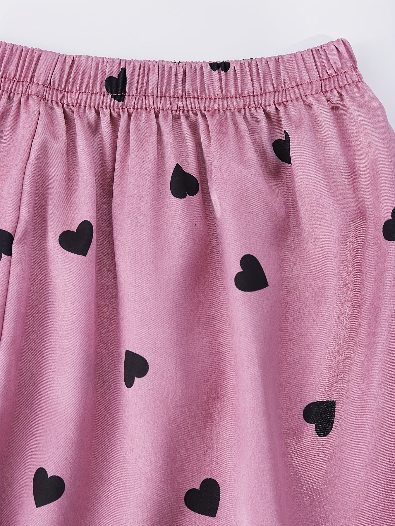 3 Pack Plus Size Pajama Bottoms Set Women's Plus Silk Lounge Shorts