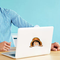 Reflective Monkey Car Decal Anime Laptop Sticker