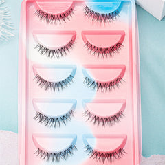 5 Pairs Natural False Eyelashes