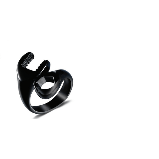 Men's 3 Colors Wrench Spanner Ring Silver Golden