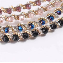 Crystal Hair Band Head Band Anti Slip Hair Clip