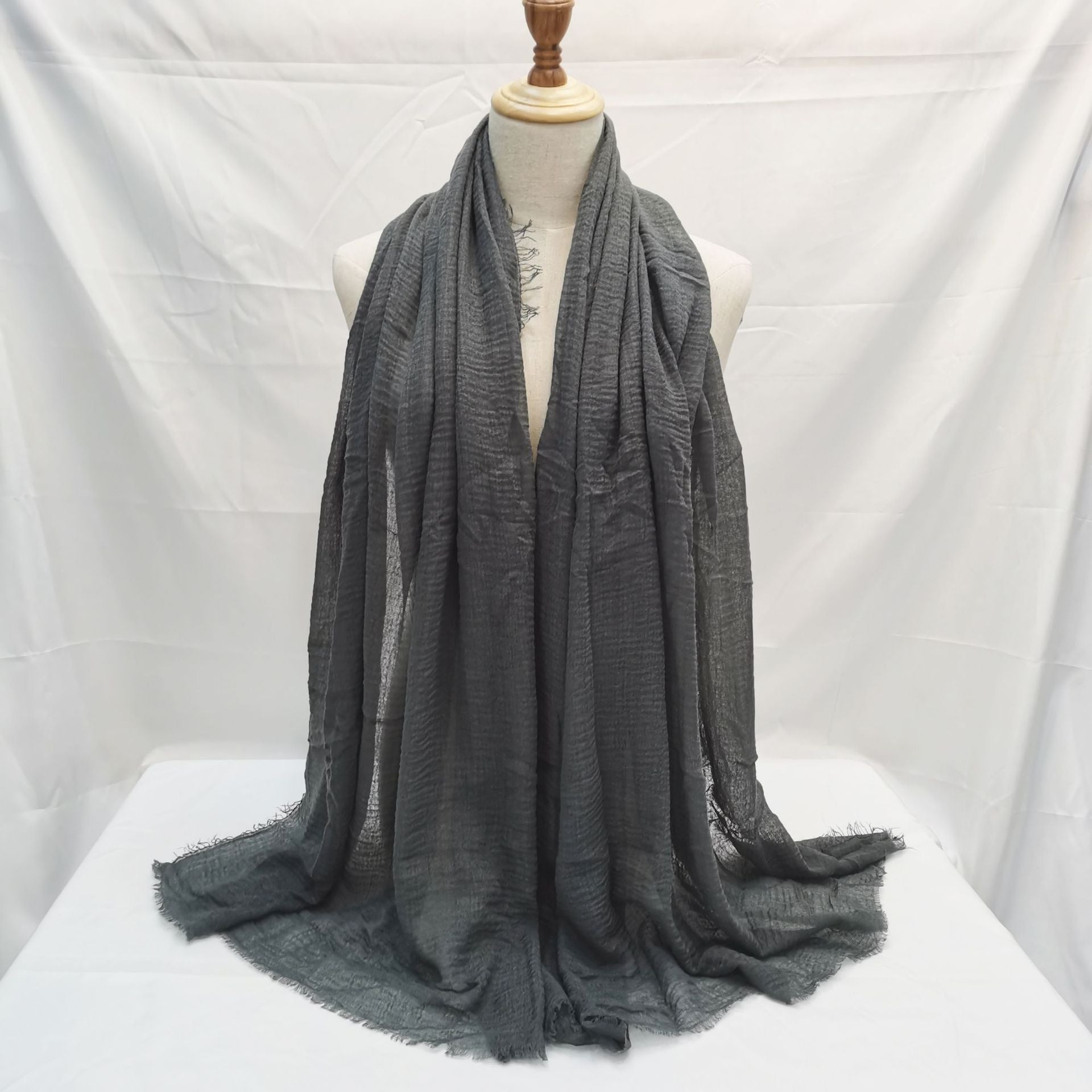 Solid Cape Lady Shawl Scarf Women Gift Scarf Scarves