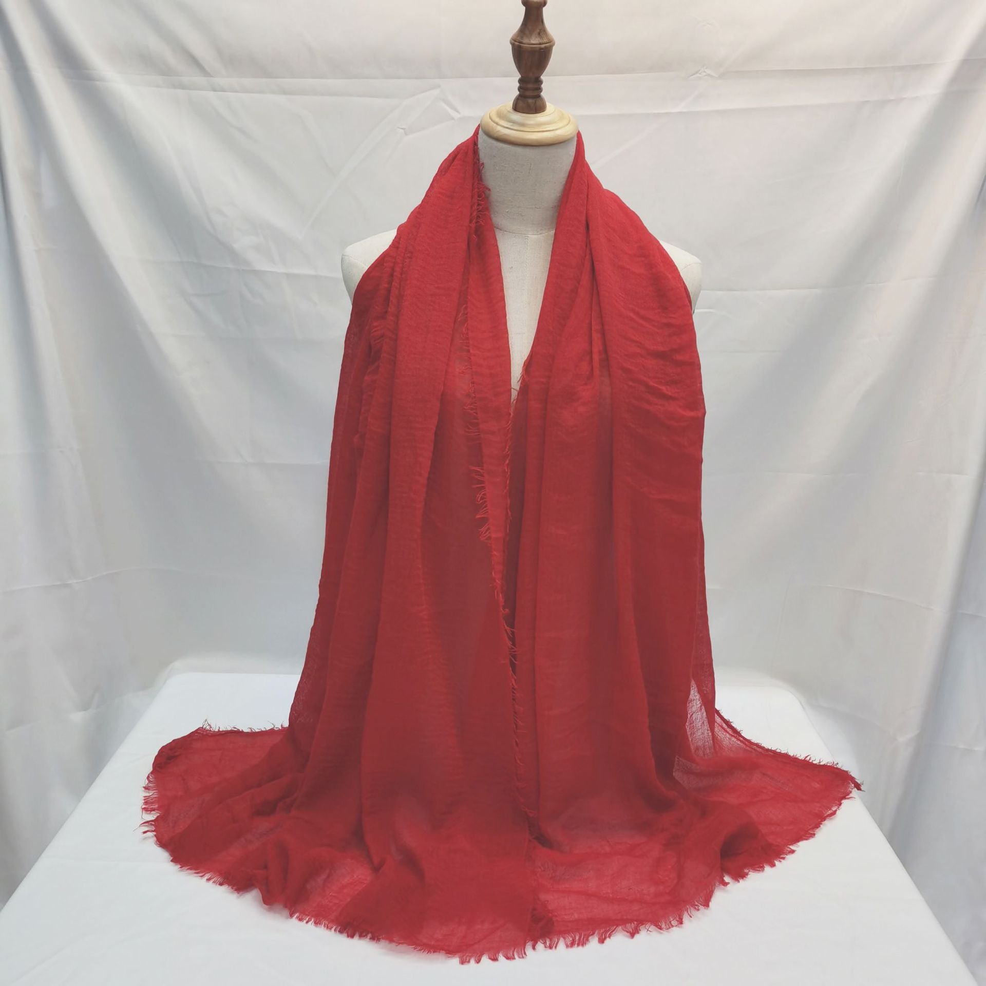 Solid Cape Lady Shawl Scarf Women Gift Scarf Scarves