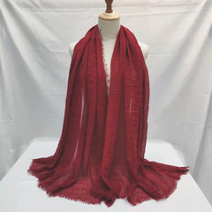 Solid Cape Lady Shawl Scarf Women Gift Scarf Scarves