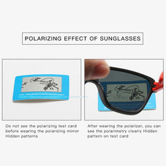 Casual Polarized Sunglasses UV400 Outdoor Sun Protection Vintage