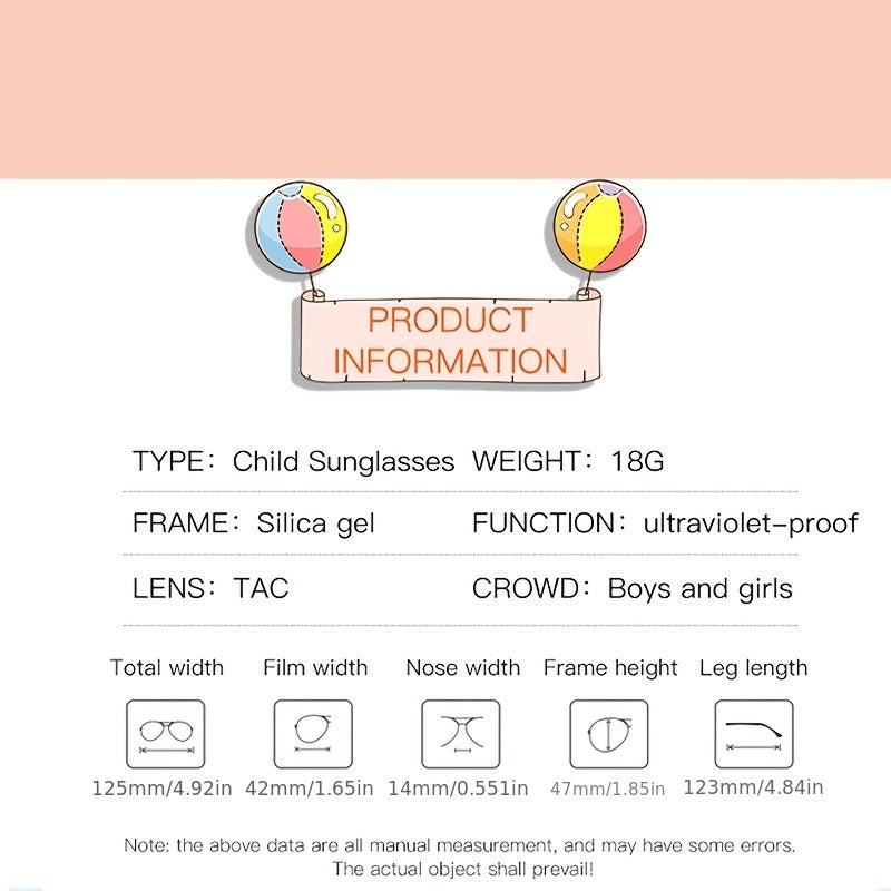 Kids Polarized Sunglasses for Sun Protection