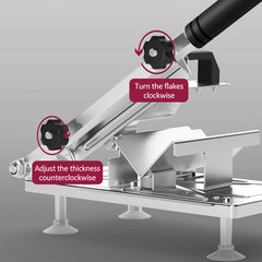 Manual Meat Slicer Slicing Machine Food Beef Mutton Cutter Gadget