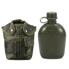 1L Portable Canteen Water Bottle Outdoor Camping Hiking Backpacking