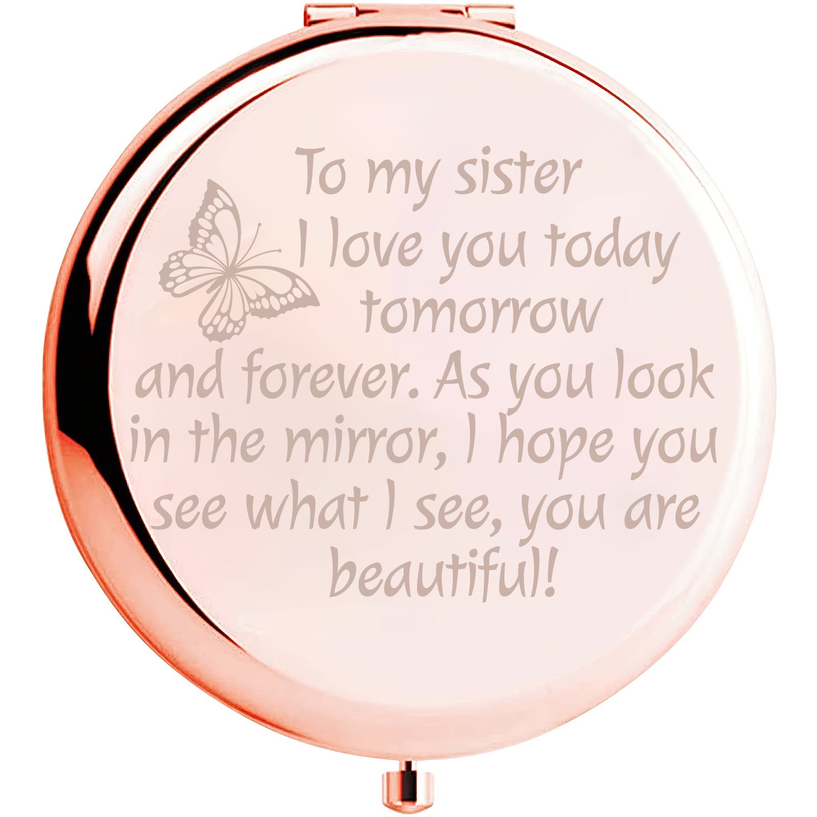 Sisters Compact Mirror - Perfect Gift for Special Occasions