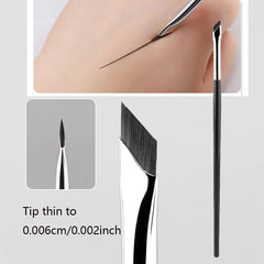 Sickle Eyeliner Brush Precision Eye Liner Brows Make Up Brush
