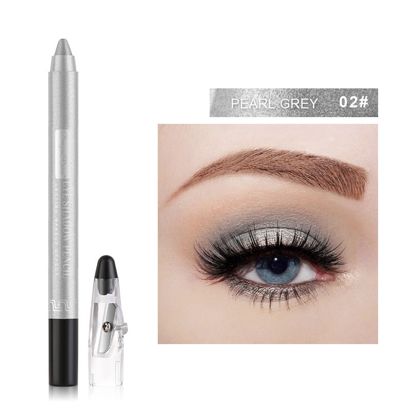 Pearly Eyeshadow Pen Shimmer Glitter Brightening Eyeshadow 12 Colors