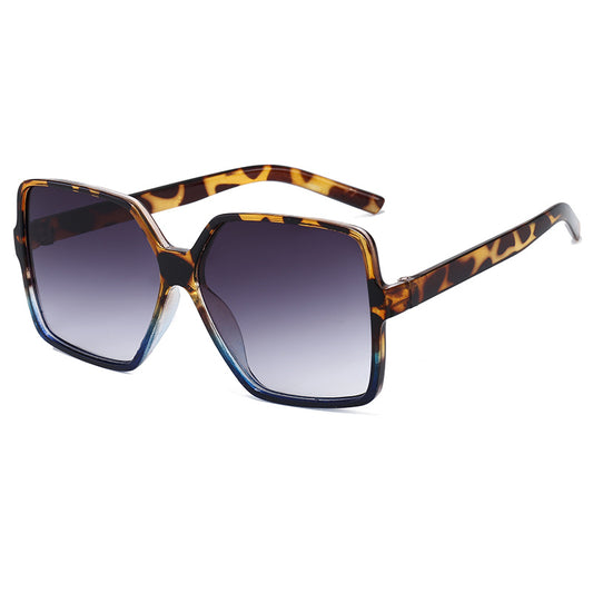 Oversized Square Sunglasses Men Women Polarized Gradient UV400