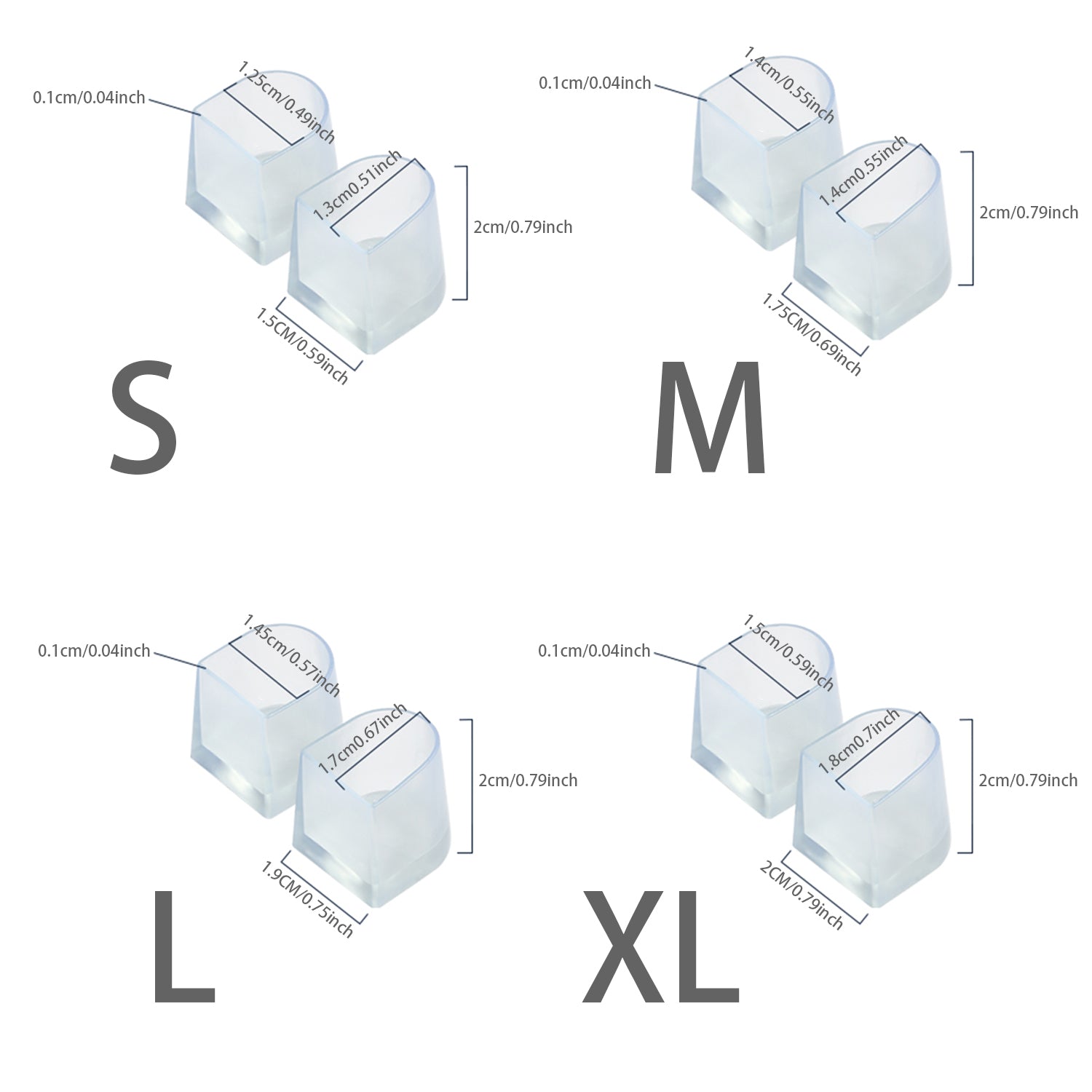 12pcs Anti Slip High Heel Covers for Dancing & Shoe Care