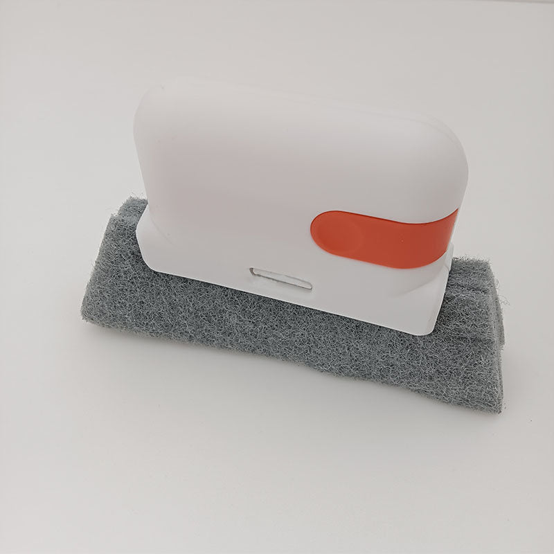 Handheld Cleaning Tool for Sliding Door Track and Window Frame Grooves