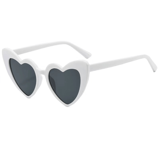 Y2K Heart Sunglasses LOVE Theme Photo Booth Props Glasses UV400